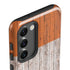 Ireland Flag Dark Wood Galaxy S23 Plus Pro Case